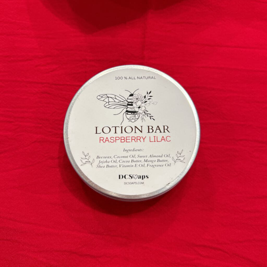 Raspberry Lilac Lotion Bar