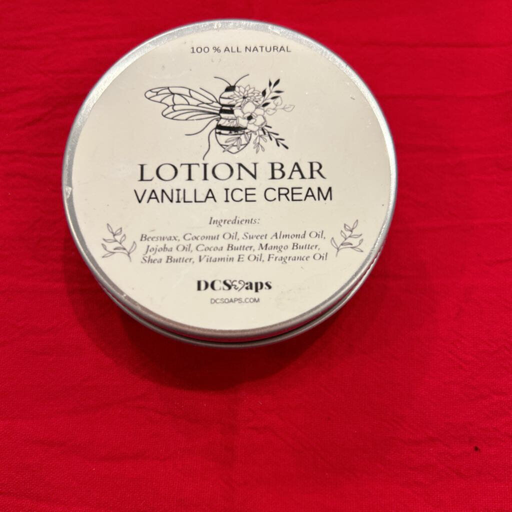 Vanilla Ice Cream Lotion Bar