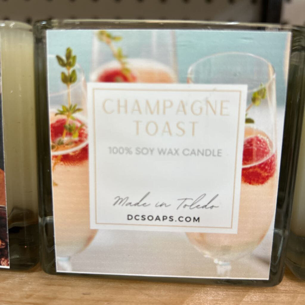 Champagne Toast Candle