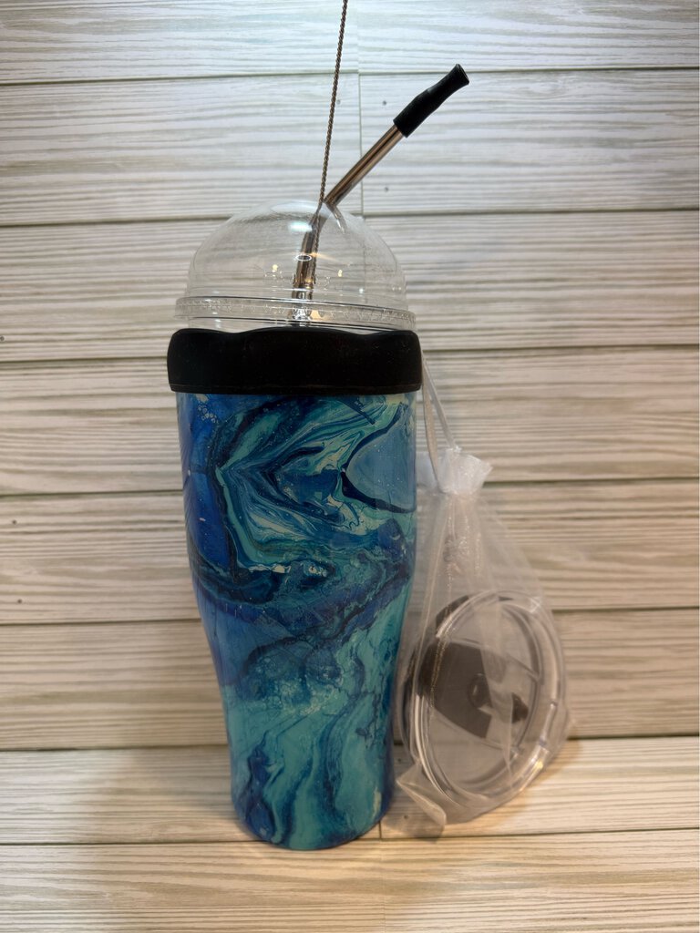 Blue Ice Coffee Holder