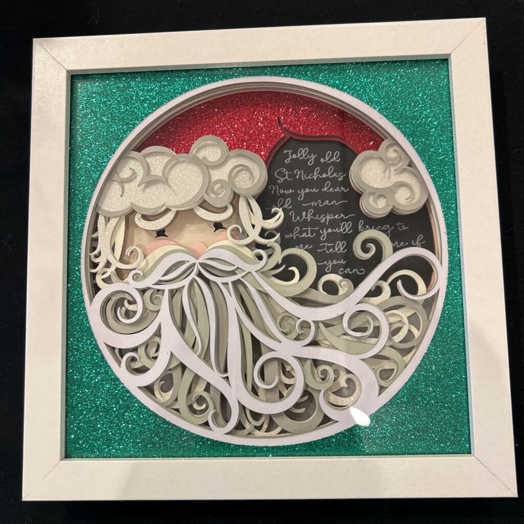 Santa Shadowbox