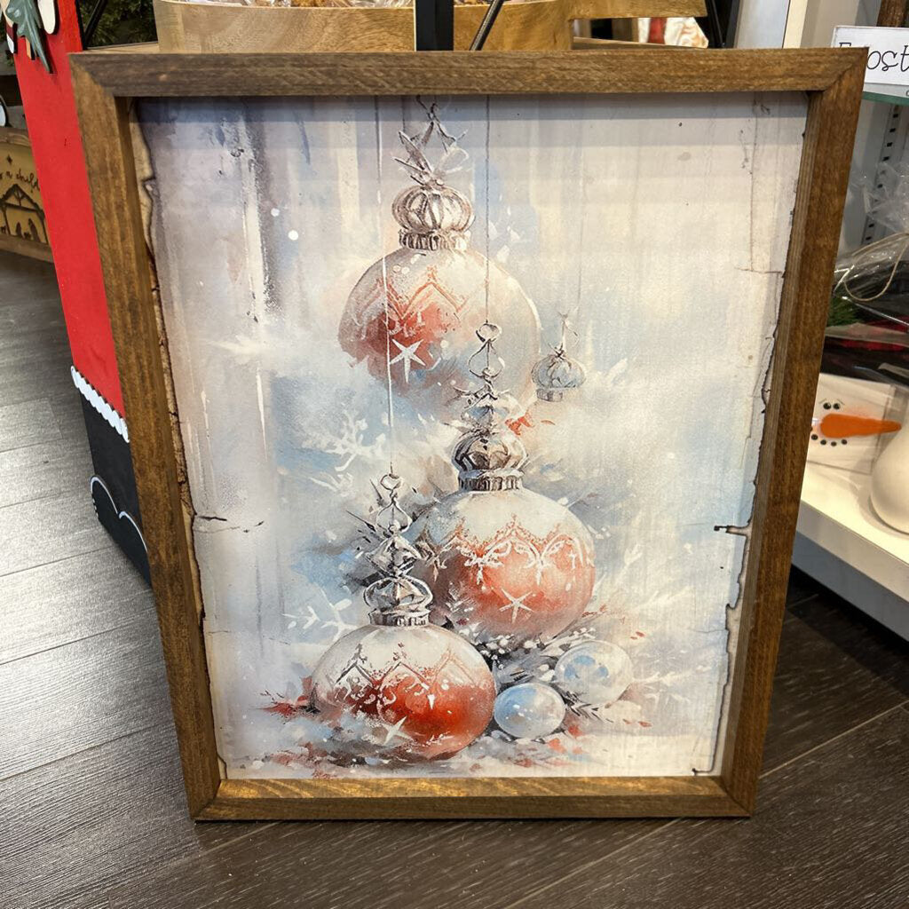 Timberland Frame Pink Ornaments