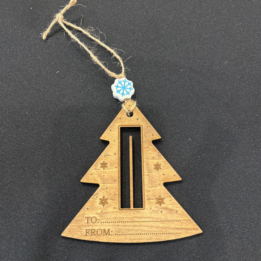 Tree Money Holder Ornament