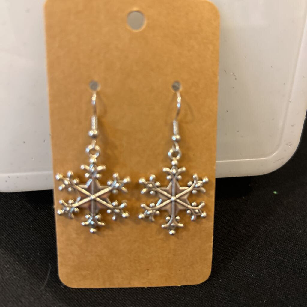 Earrings - Snowflakes