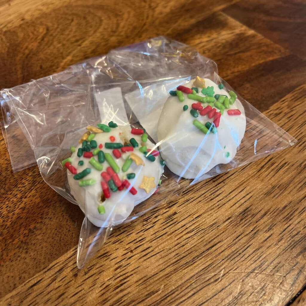 Vanilla Cake/White Choc. Dipped Cake Ball