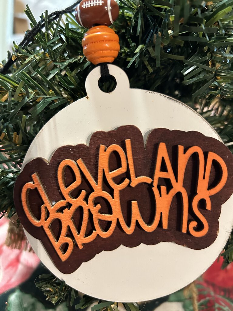 Browns Ornament