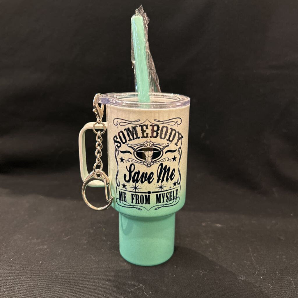 Jelly Roll Save Me Green Ombre 4 oz Tumbler