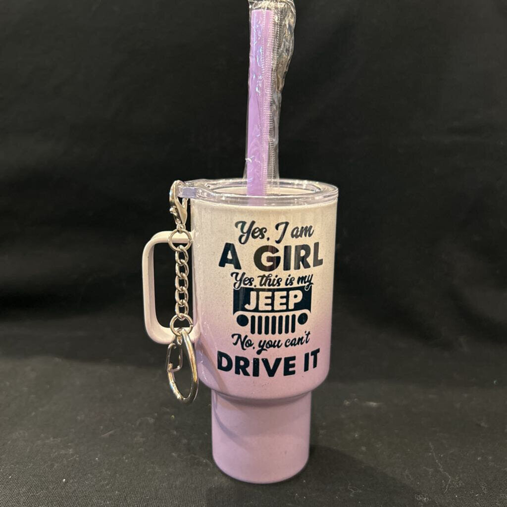 Jeep Girl Logo KC Cant Drive Purple Ombre