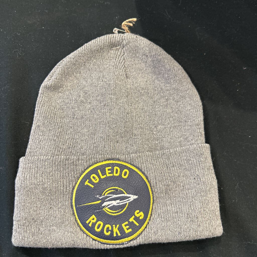 Gray Toledo Rockets patch Hat