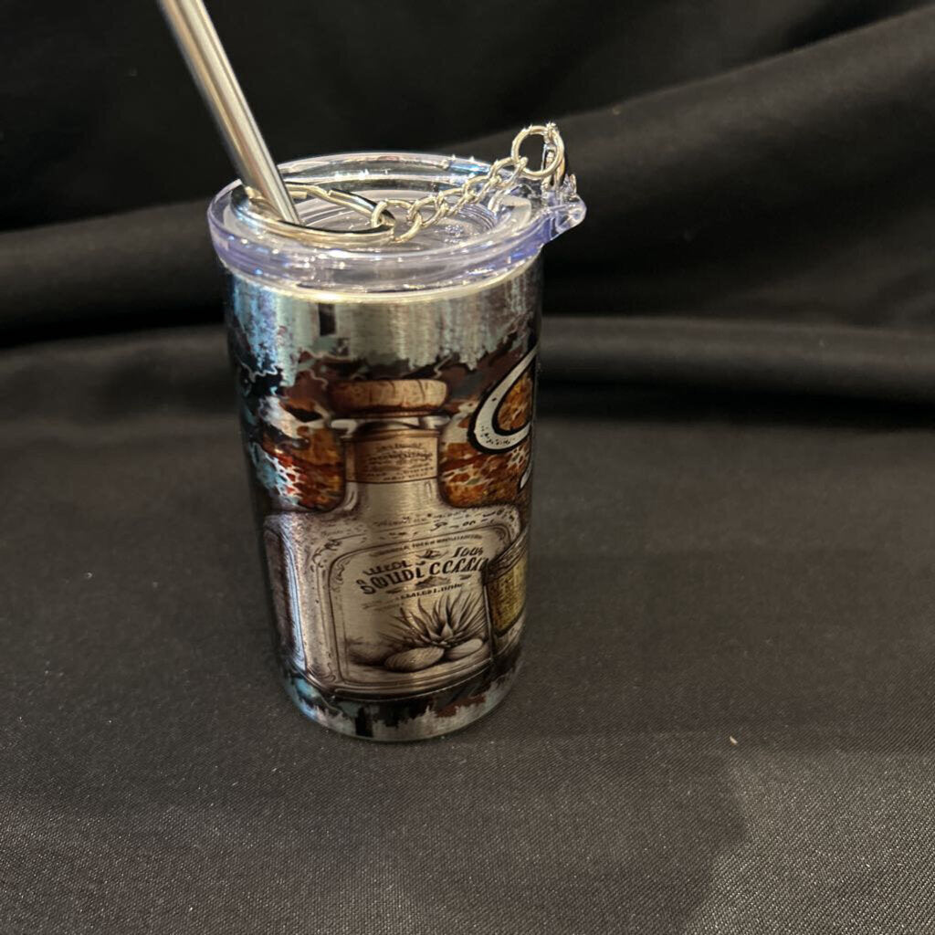 Tequila Made Me w/keychain SS Tumbler3oz