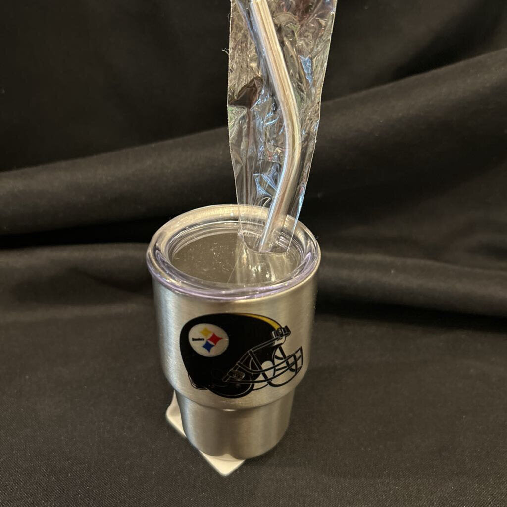 Steelers Helmet Logo SS 3oz Tumbler