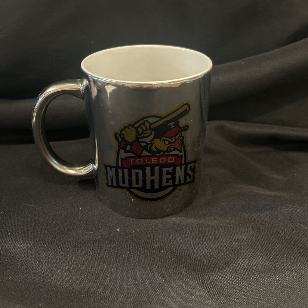 Toledo Mudhens Mirror Silver Ceramic Mug 11oz