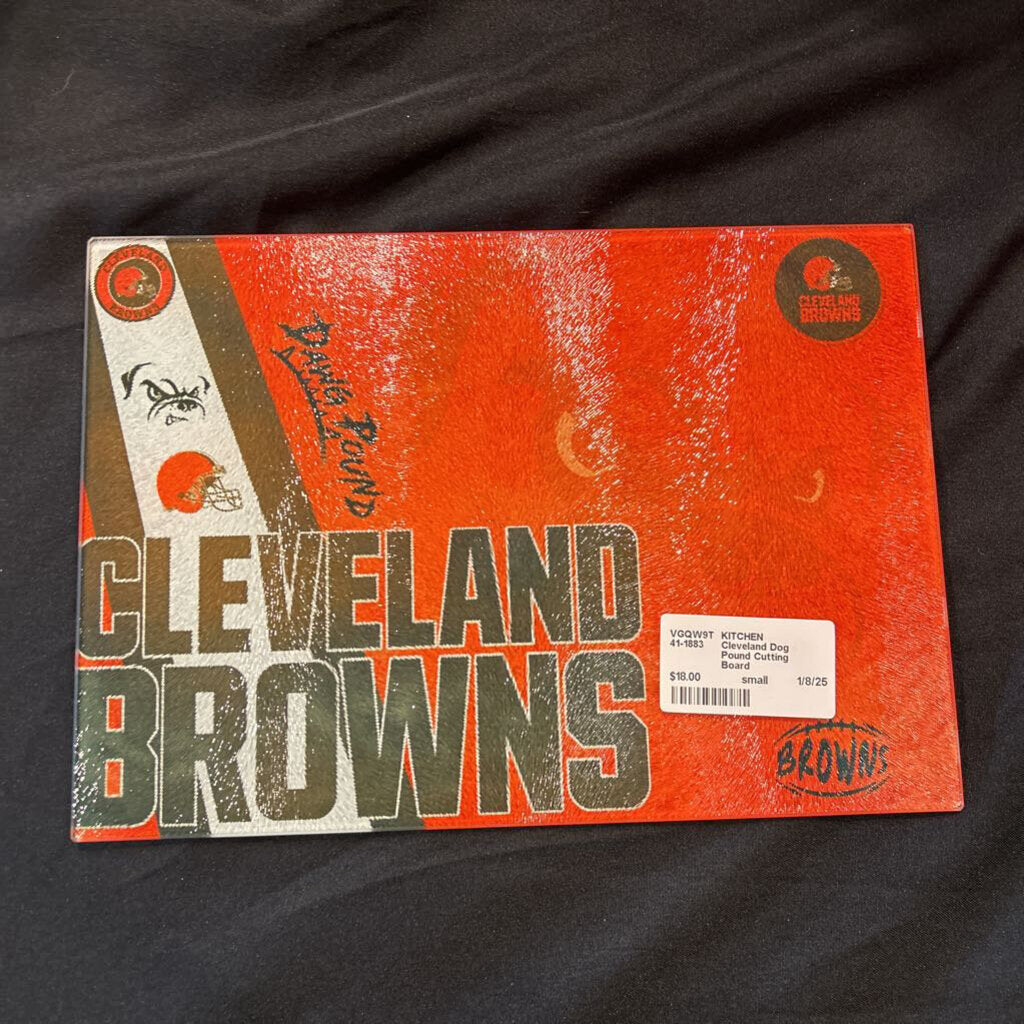 Cleveland Dog Pound Cutting Board