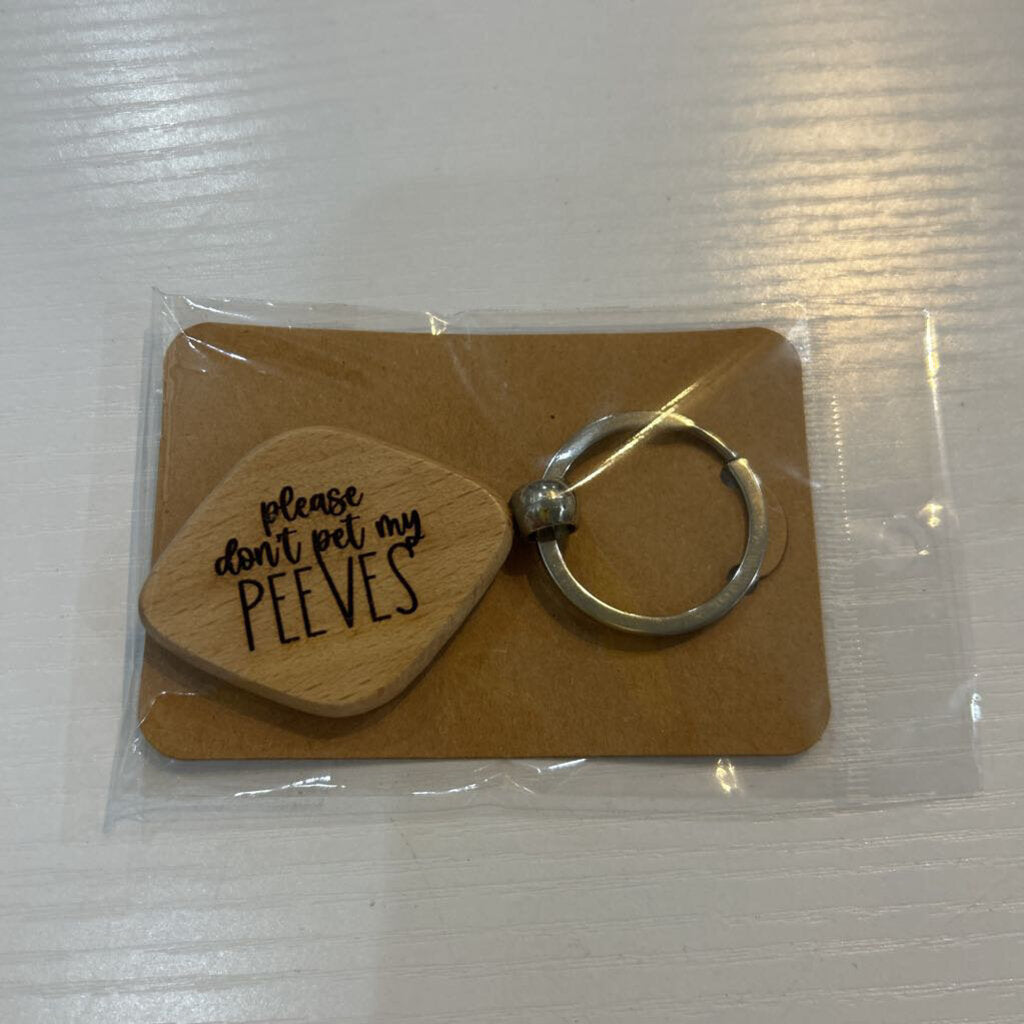 Keychain - Pet my Peeves