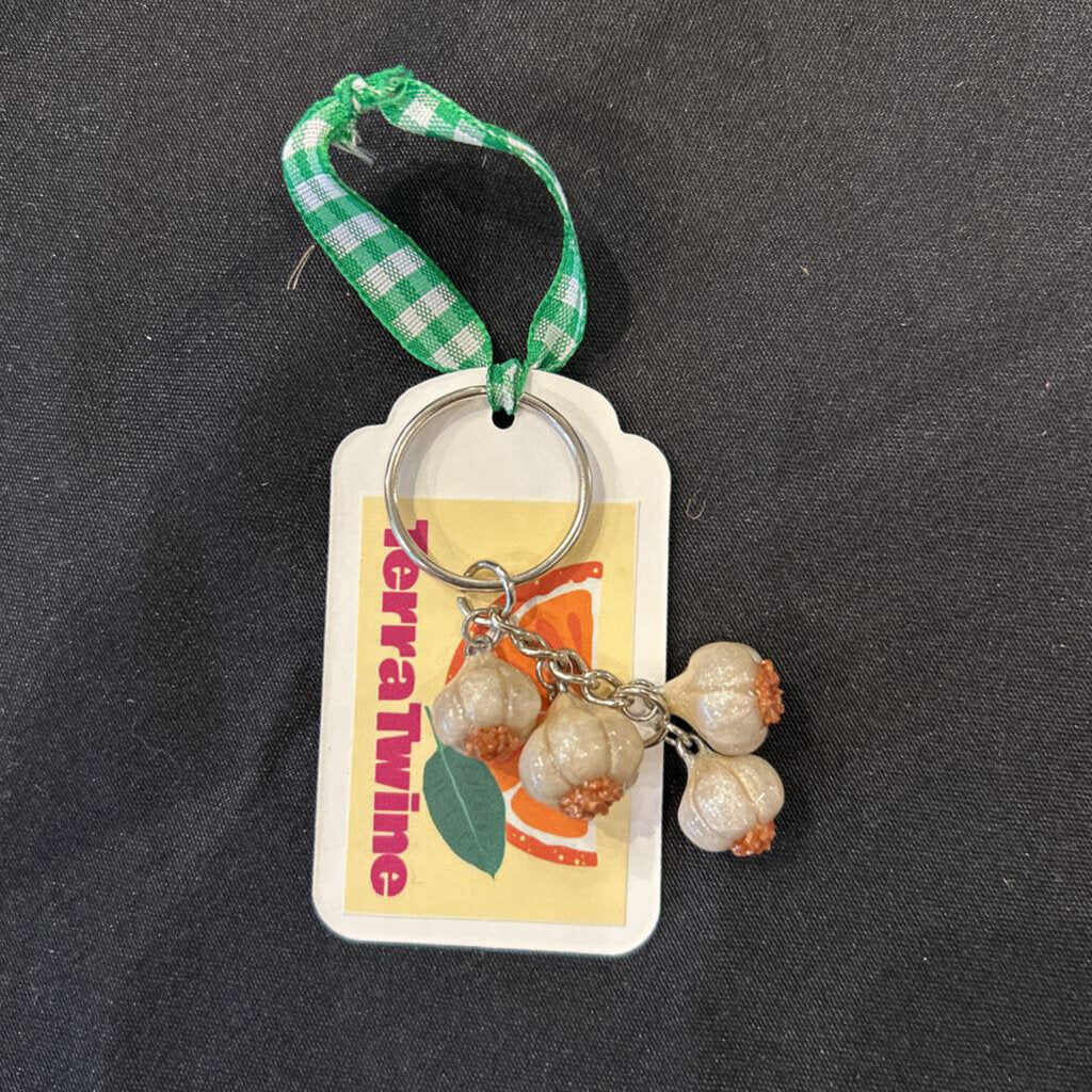 Garlic Bulb Keychain