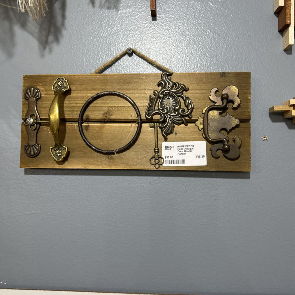 Hope Antique Door Handle Hanger