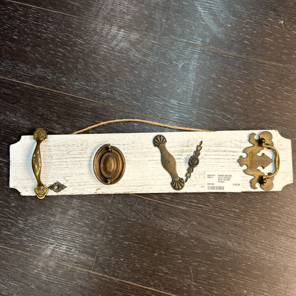 Love Antique Door Handle Hanger