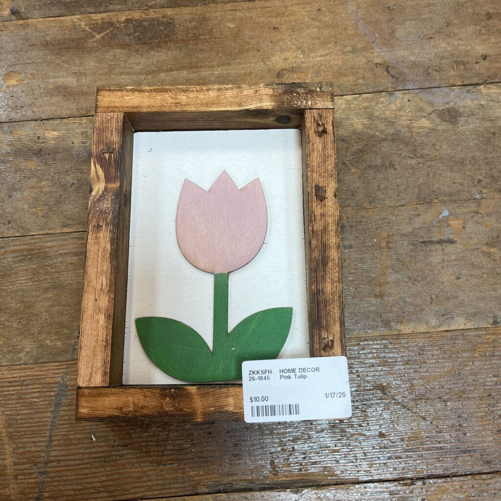 Pink Tulip (shelf sitter)