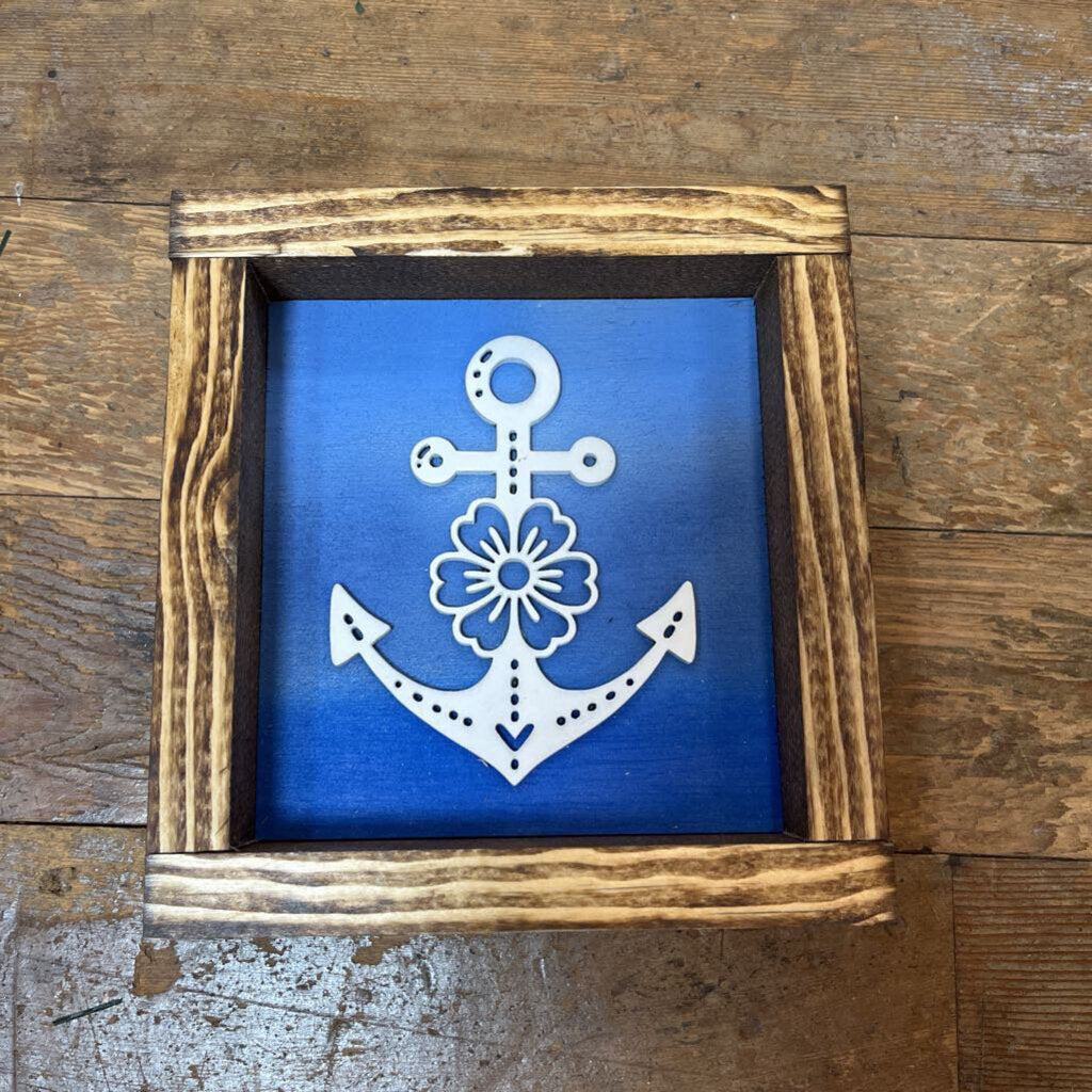 Floral Anchor Mini