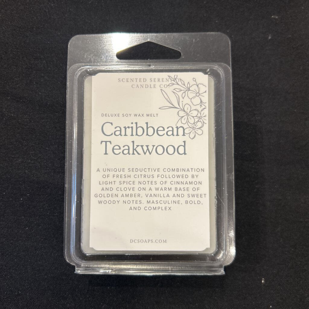 Caribbean Teakwood Wax Melt