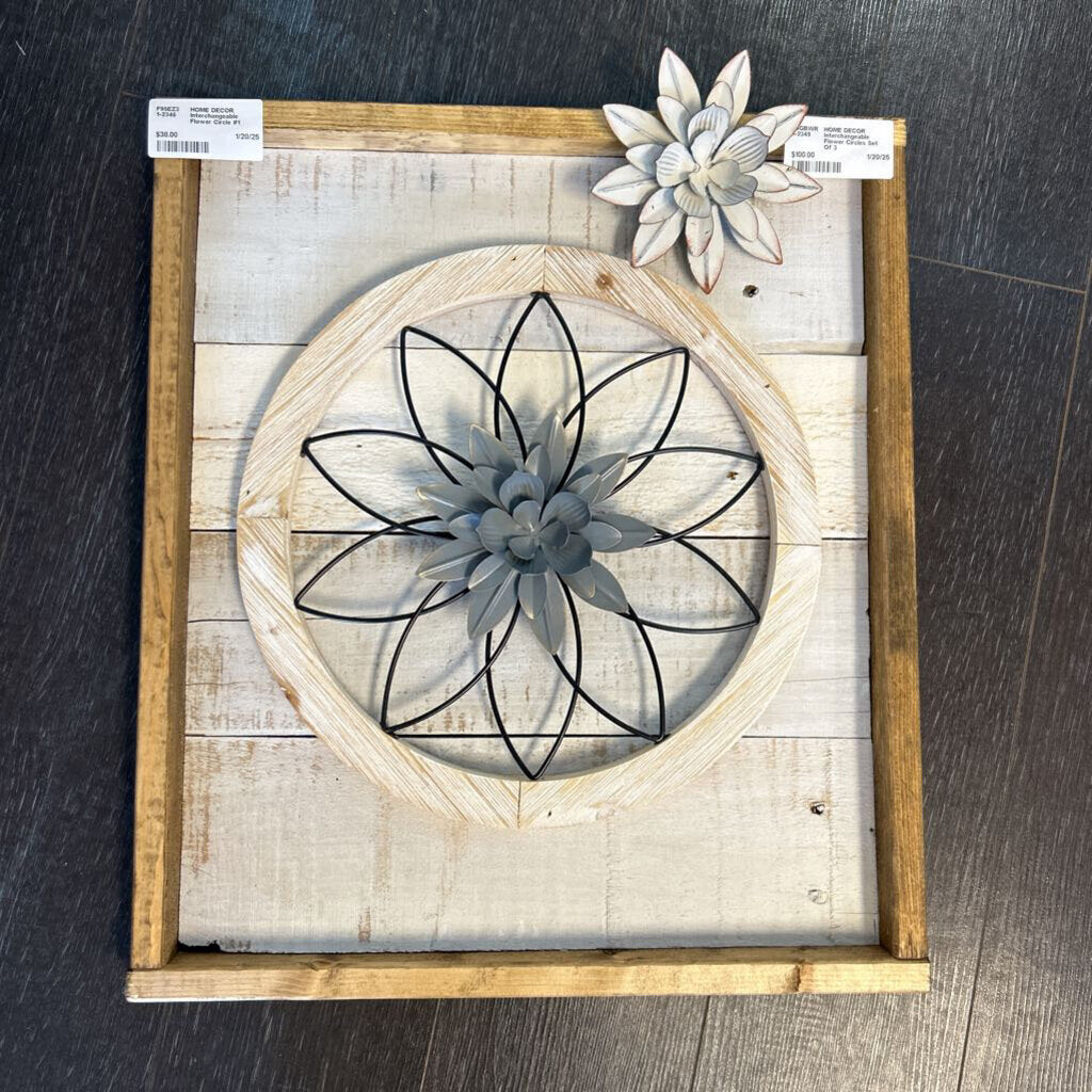Interchangeable Flower Circle #1