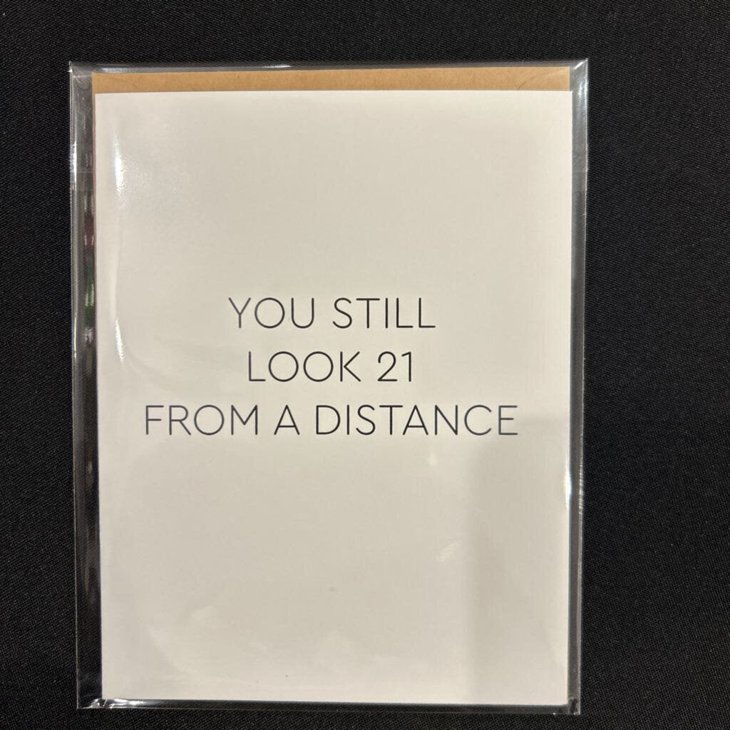 From a Distance Card