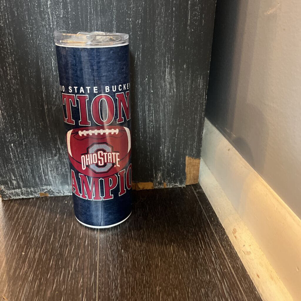 OSU Natty Field Gray 20oz Tumbler