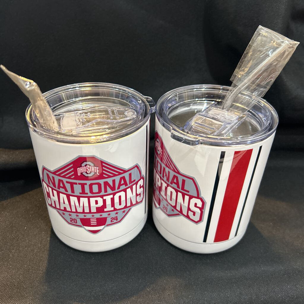 OSU Natty Logo grey/red stripe Rocks Cup