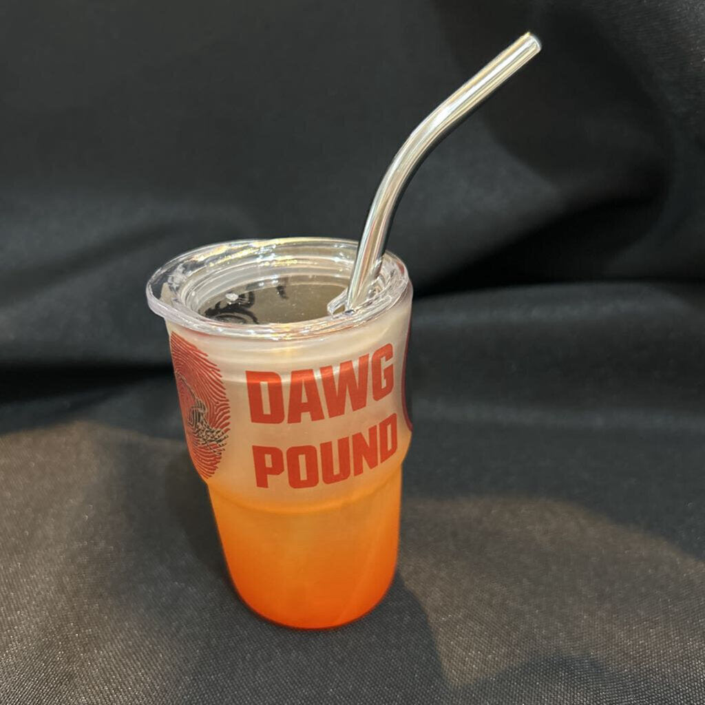Clev Browns Dog Pound DNA Tumbler frost orange 3oz