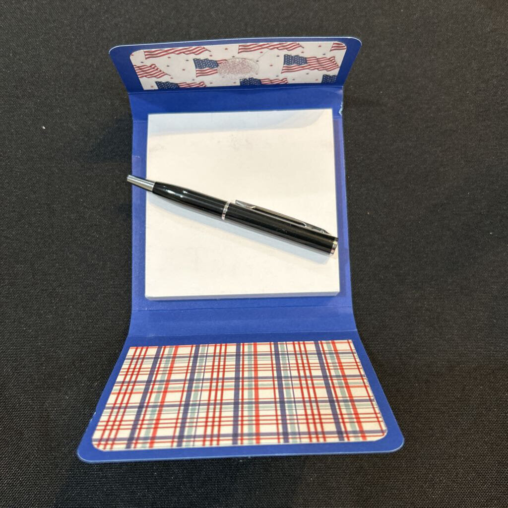 Eagle Notepad Holder with Pen