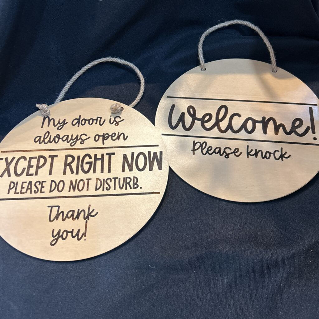 Welcome Please Knock Light, Door Always Open,Except...