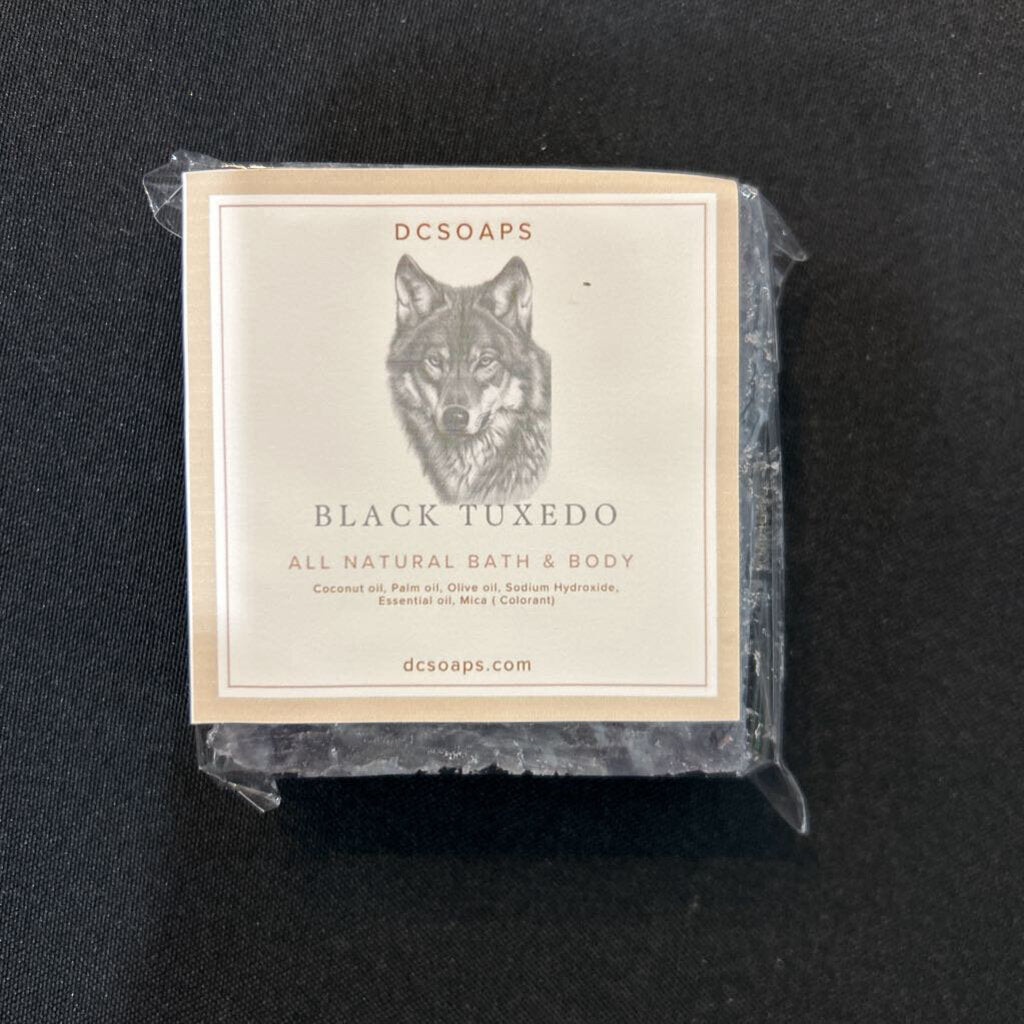 Black Tuxedo Soap Bar