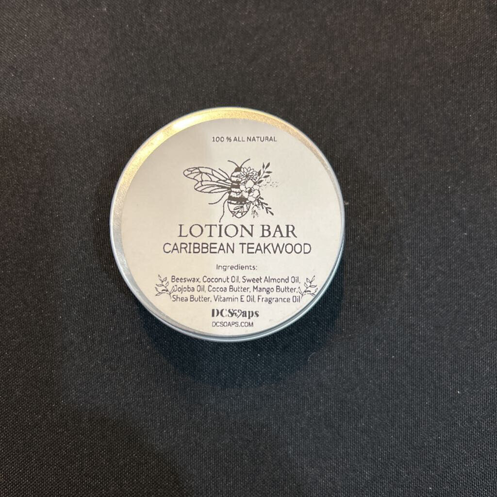 Carribean Teakwood Lotion Bar
