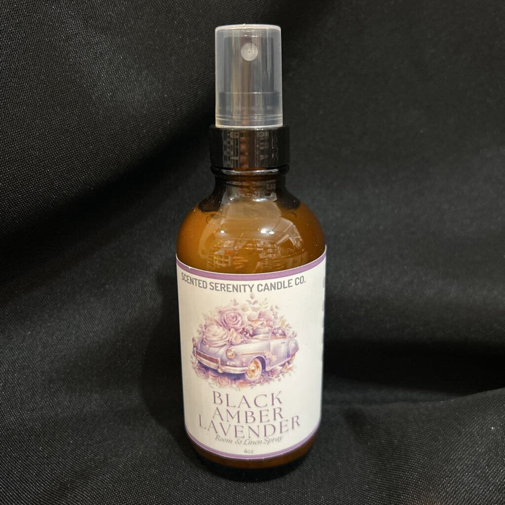 Black Amber Lavender Room Spray