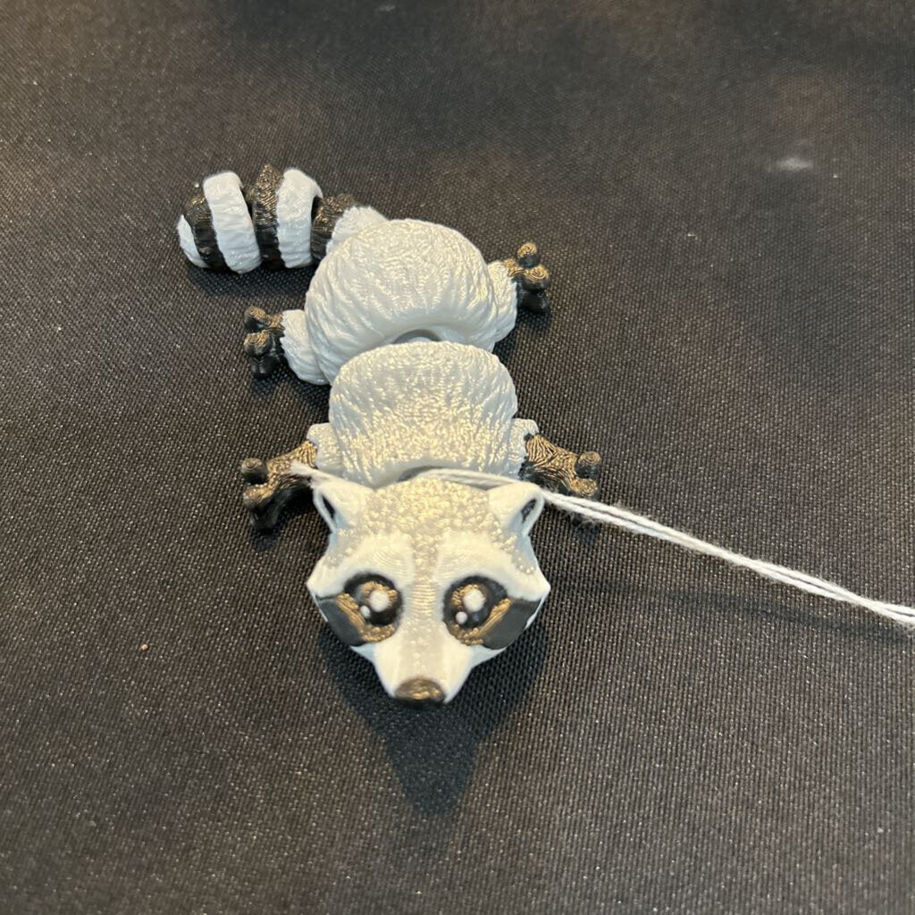 3D Mini Raccoon