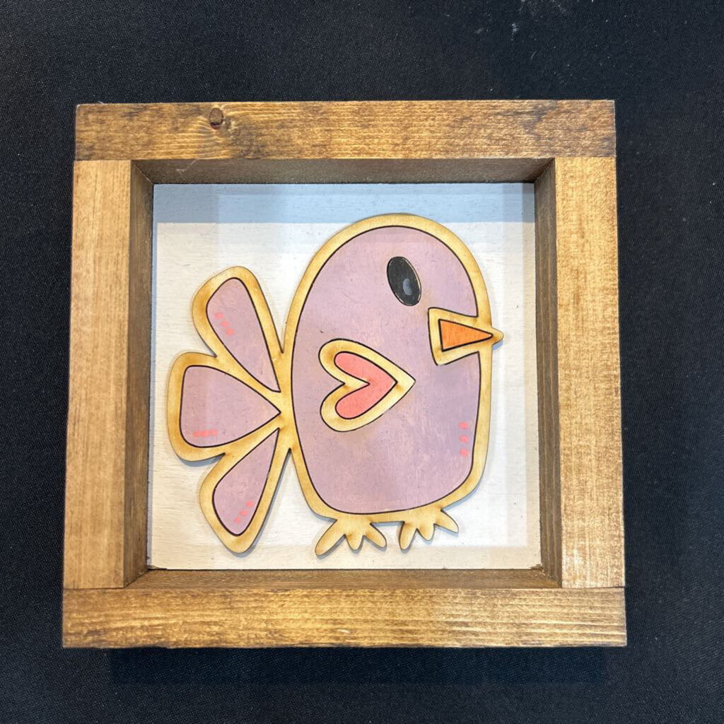 Lavendar Bird Mini (shelf sitter)