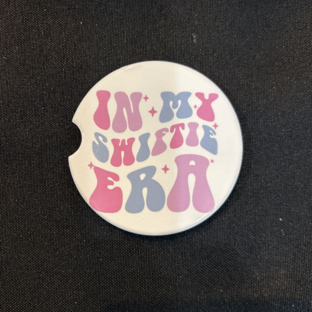 Tay Swift era Pnk/Pur Car Coaster