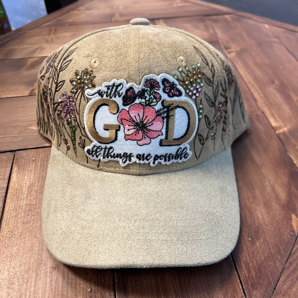 Baseball Hat-With God all Things Possible