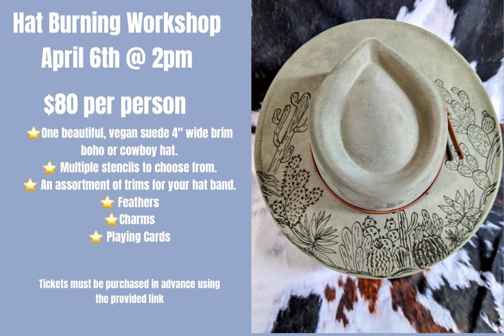 Hat Burning Workshop(Full Payment)