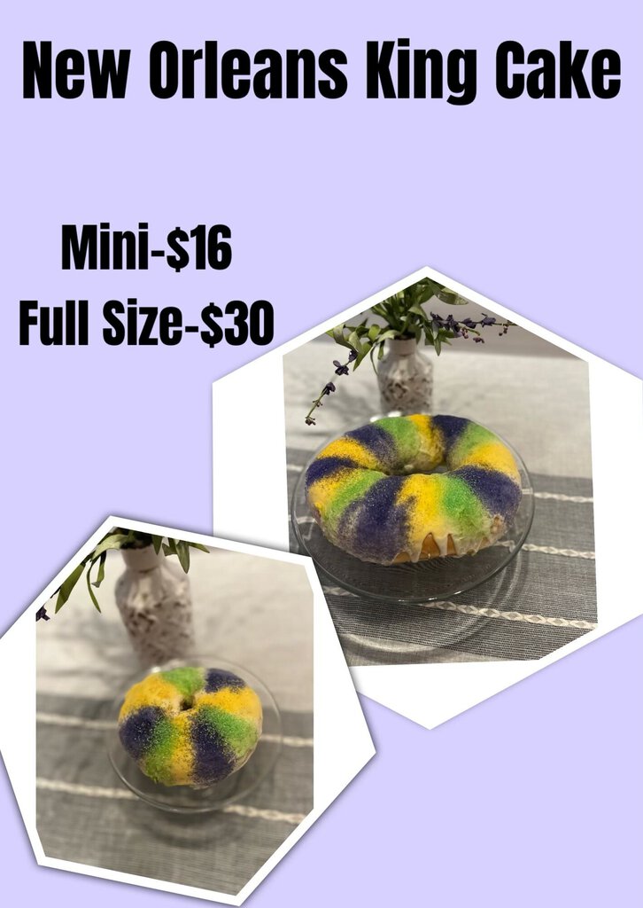 New Orleans King Cake