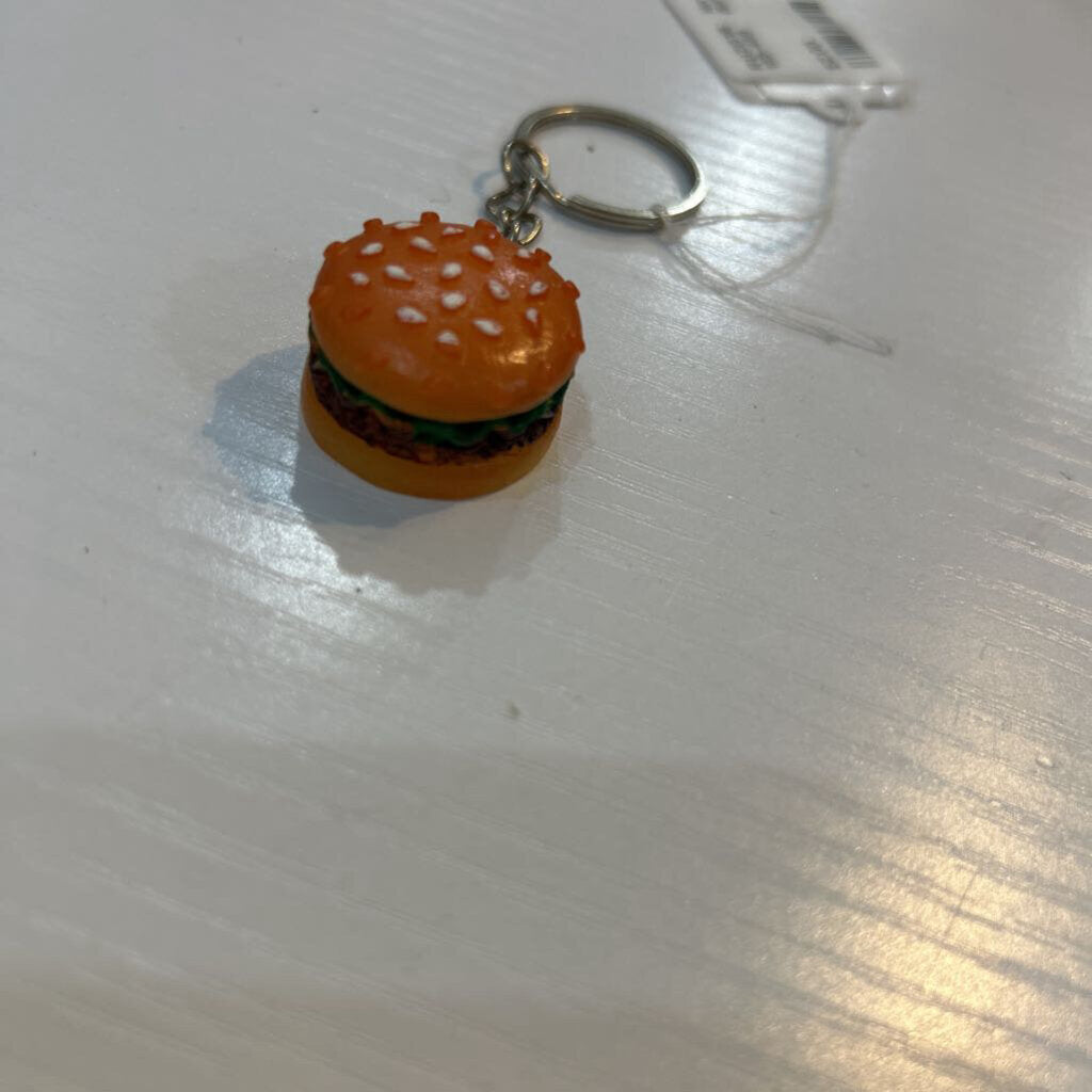 Burger Keychain