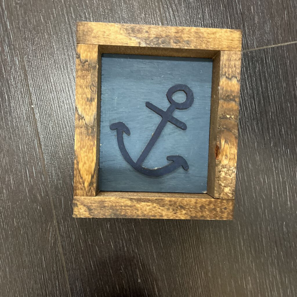 Navy Anchor Mini