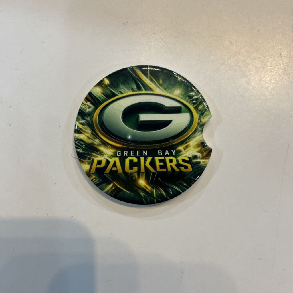 Car Coaster Green Bay Packers Explosion