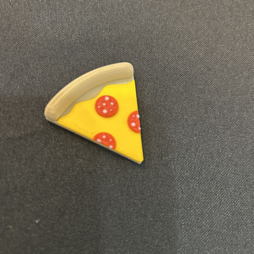 Pepperoni Pizza Slice Magnet (1 Slice)