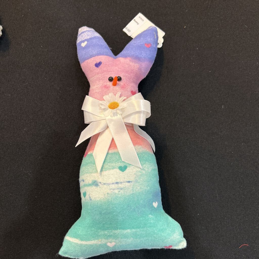 Multi colored Bunny with Daisy