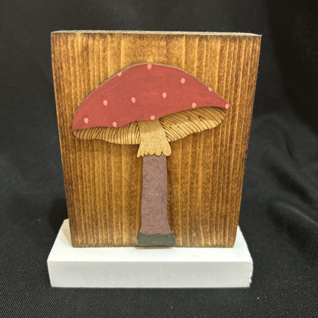 Plum Mushroom Shelf Stand
