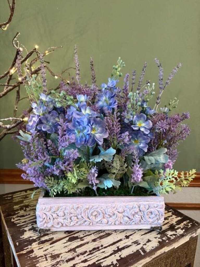 Planter Decor-Purple