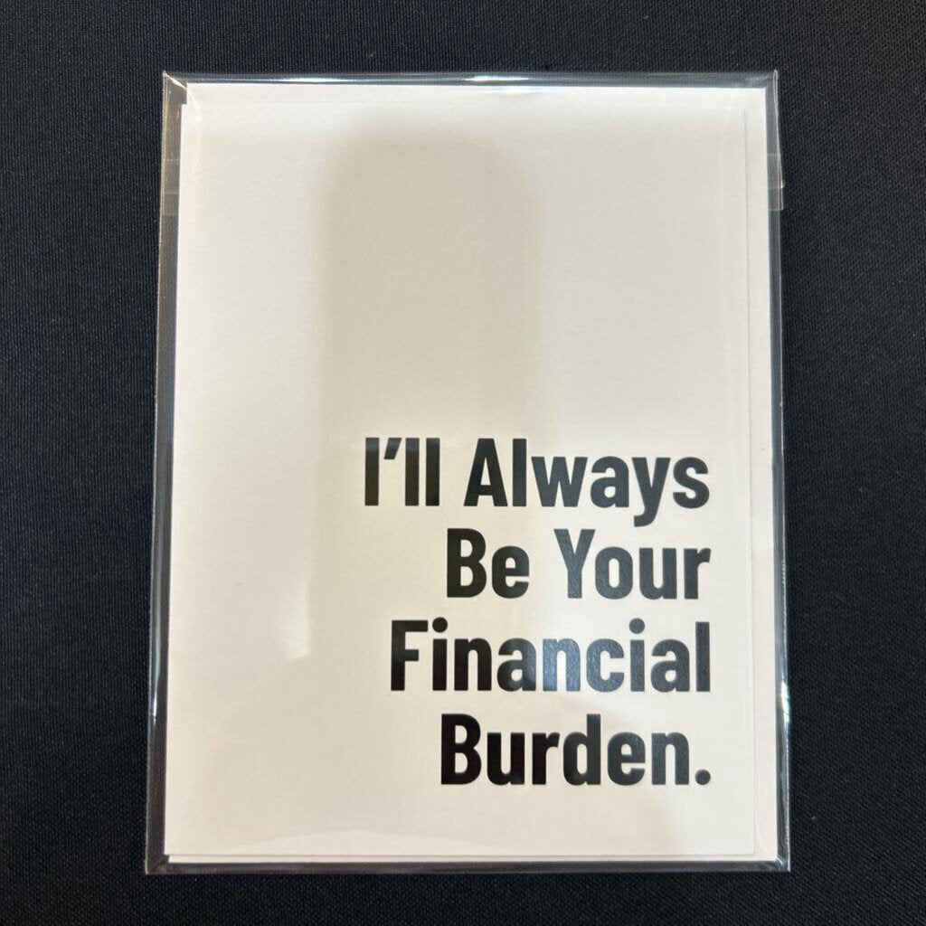 Financial Burden, Card