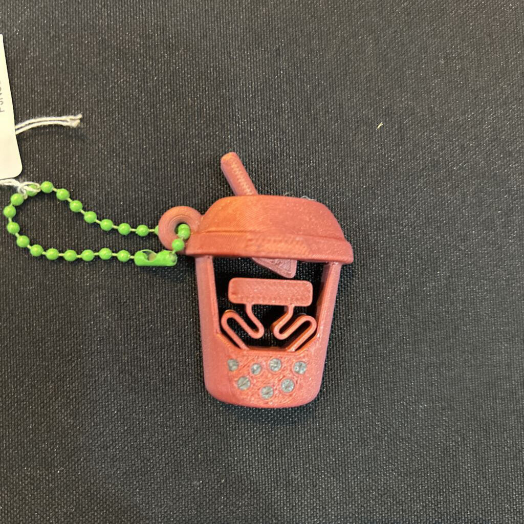 Bubble Tea Fidget-Keychain