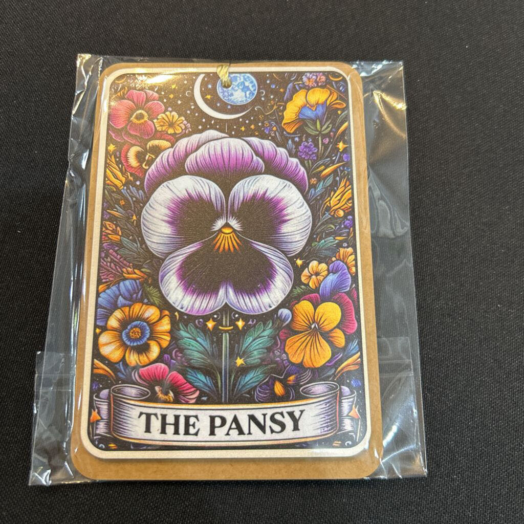 The Pansy Acrylic Bookmark